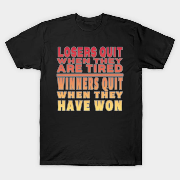 MOTIVATIONAL WORKOUT OR ATHLETIC TRAINING QUOTE | FACING DIFFICULT CHALLENGES MOTIVATIONAL SAYING T-Shirt by KathyNoNoise